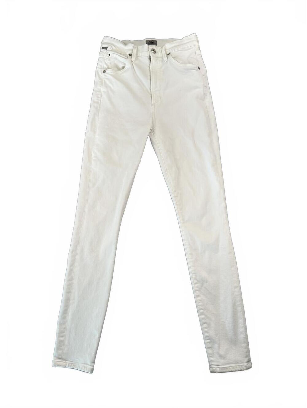 Citizens of Humanity | 26 | Chrissy Uber High Rise Skinny Jeans White
